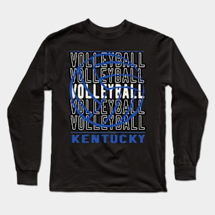 Volleyball Kentucky Long Sleeve T-Shirt